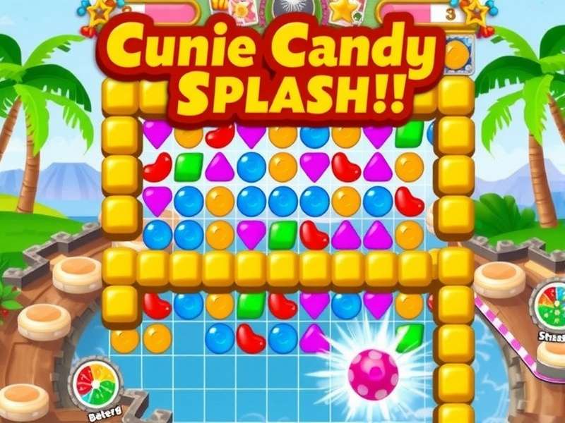India Candy Splash Gameplay Screenshot